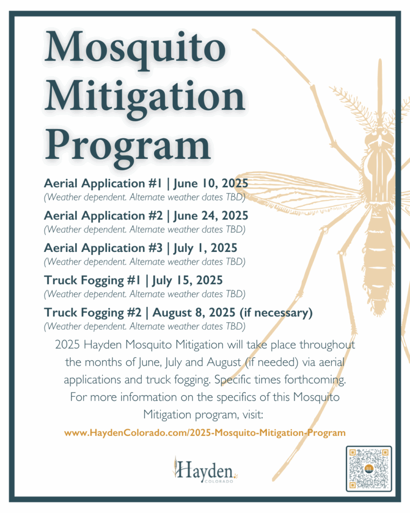 2025 Mosquito Mitigation Flyer